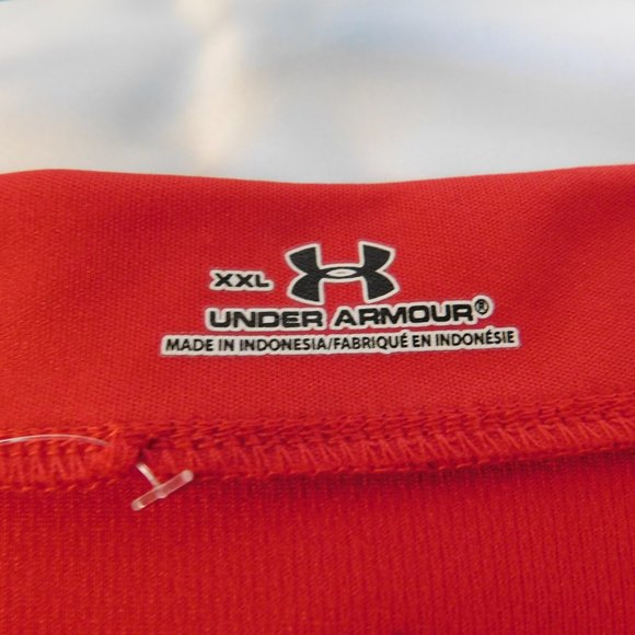 Under Armour Heat Gear UTAH NCAA Red Jersey Men's XXL NEW - Picture 3 of 7